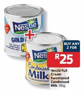 Nestle Full Cream Sweetened Condensed Milk-2 x 385gm