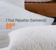 2 Pack Polycotton (Continental)