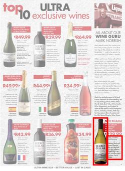 Ultra Liquors : The Ultra Vineyard Top 100 Summer Wine Collection (1 Nov 2013 - 12 January 2014), page 9