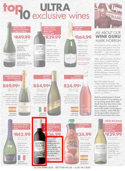 Ultra Liquors : The Ultra Vineyard Top 100 Summer Wine Collection (1 Nov 2013 - 12 January 2014), page 9
