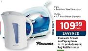 Pineware Steam And Spray Iron(PS170) Or Automatic Jug Kettle(PAK834) Each