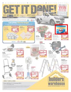 Builders Warehouse - Get It Done (10 Jan - 22 Jan), page 1