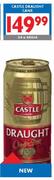 Castle Draught Cans-24x440ml