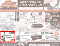 Tafelberg Furnishers : Where Every Day Is Pensioner's Day (Valid until 28 Aug 2013), page 1