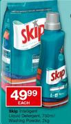 Skip Intelligent Liquid Detergent-750ml/Washing Powder-2kg Each