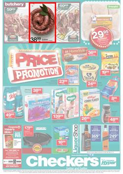 Checkers Western Cape : Price Promotion (22 Aug - 25 Aug 2013), page 1