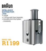 Braun Spin Juice Extractor (J700)-Each