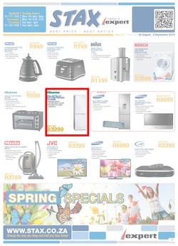 Stax : Spring Specials (26 Aug - 9 Sep 2013), page 1