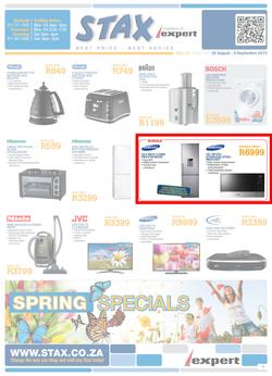 Stax : Spring Specials (26 Aug - 9 Sep 2013), page 1