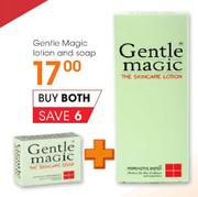 Gentle Magic Lotion Ans Soap