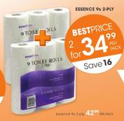 Essence 9's 2-Ply-2's Per Pack
