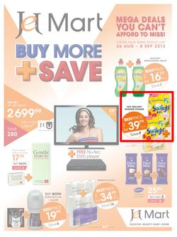 Jet Mart : Buy More & Save (26 Aug - 8 Sep 2013), page 1