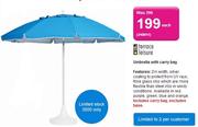 Terrace Leisure Umbrella With Carry Bag
