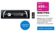 Sinotec Front Loader DVD Player(STA-6818DVD)-Each
