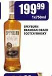 Speyburn Brandan orach Scotch Whisky-750ml