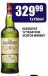 Glenlivet 12 Year Old Whisky-750ml