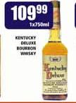Kentucky Deluxe Bourbon Whisky-750ml
