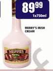 Merrys Irish Cream-750ml