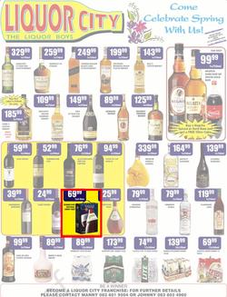 Liquor City : Come Celebrate Spring With Us (30 Aug - 1 Sep 2013), page 1