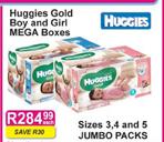 Huggies Gold Boy And Girl Mega Boxes-Each
