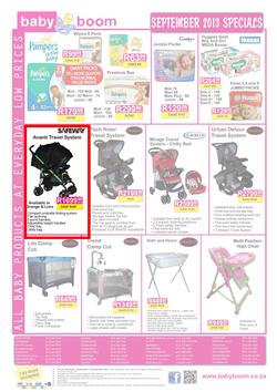Baby Boom : September Specials (1 Sep - 30 Sep 2013), page 1