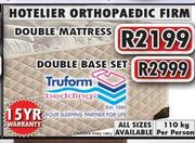 Hotelier Orthopaedic Firm Double Mattress