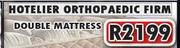 Hotelier Orthopaedic Firm Double Mattress
