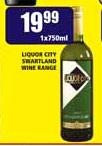 Liquor City Swartland Wine Range-750ml