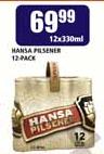 Hansa Pilsener-12x330ml