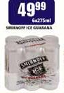 Smirnoff Ice Guarana-6x275ml