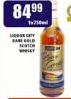Liquor City Rare Gold Scotch Whisky-750ml