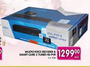 Multichoice Decoder & Smart Card 2 Tuner HD PVR-1x1EA