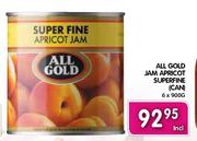 All Gold Jam Apricot Superfine-6x900g