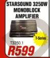 Starsound 3250W Monoblock Amplifier(T3250)