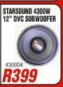 Starsound 4300W 12" DVC Subwoofer