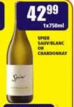 Spier Sauv/Blanc or Chardonnay-750ml