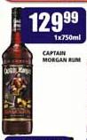 Captain Morgan Rum-750ml