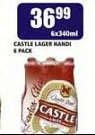 Castle Lager Nandi 6 Pack-6 x 340ml