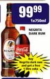 Negrita Dark Rum-750ml