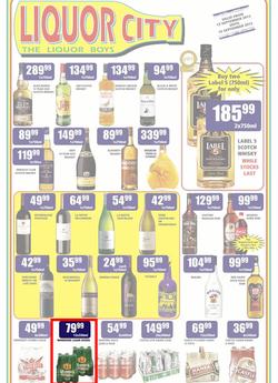 Liquor City : The Liquor Boys (13 Sep - 15 Sep 2013), page 1