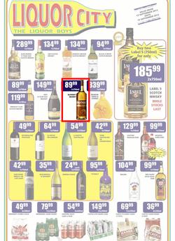 Liquor City : The Liquor Boys (13 Sep - 15 Sep 2013), page 1