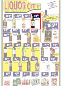Liquor City : The Liquor Boys (13 Sep - 15 Sep 2013), page 1
