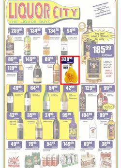 Liquor City : The Liquor Boys (13 Sep - 15 Sep 2013), page 1