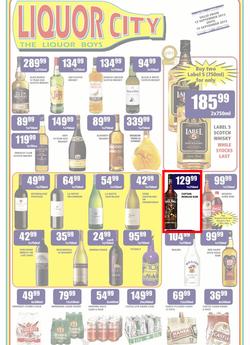 Liquor City : The Liquor Boys (13 Sep - 15 Sep 2013), page 1