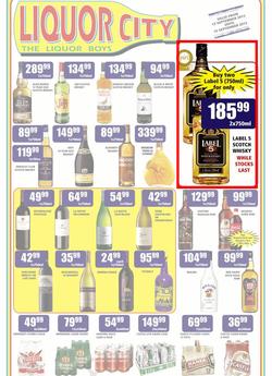 Liquor City : The Liquor Boys (13 Sep - 15 Sep 2013), page 1