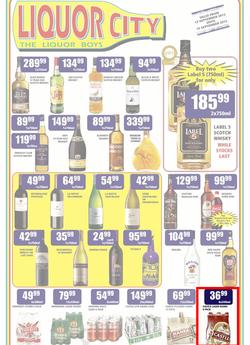 Liquor City : The Liquor Boys (13 Sep - 15 Sep 2013), page 1