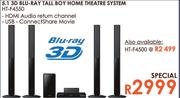 Samsung 5.1 3D Blu-Ray Tall Boy Home Theatre System-HT-F4550