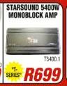 Starsound 5400W Monoblock Amplifier(T5400.1)
