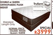 Truform Double Or Queen Orthop Aedic Plush Bedset