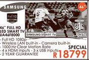 Samsung 46" Full HD LED Smart TV-UA46F8000